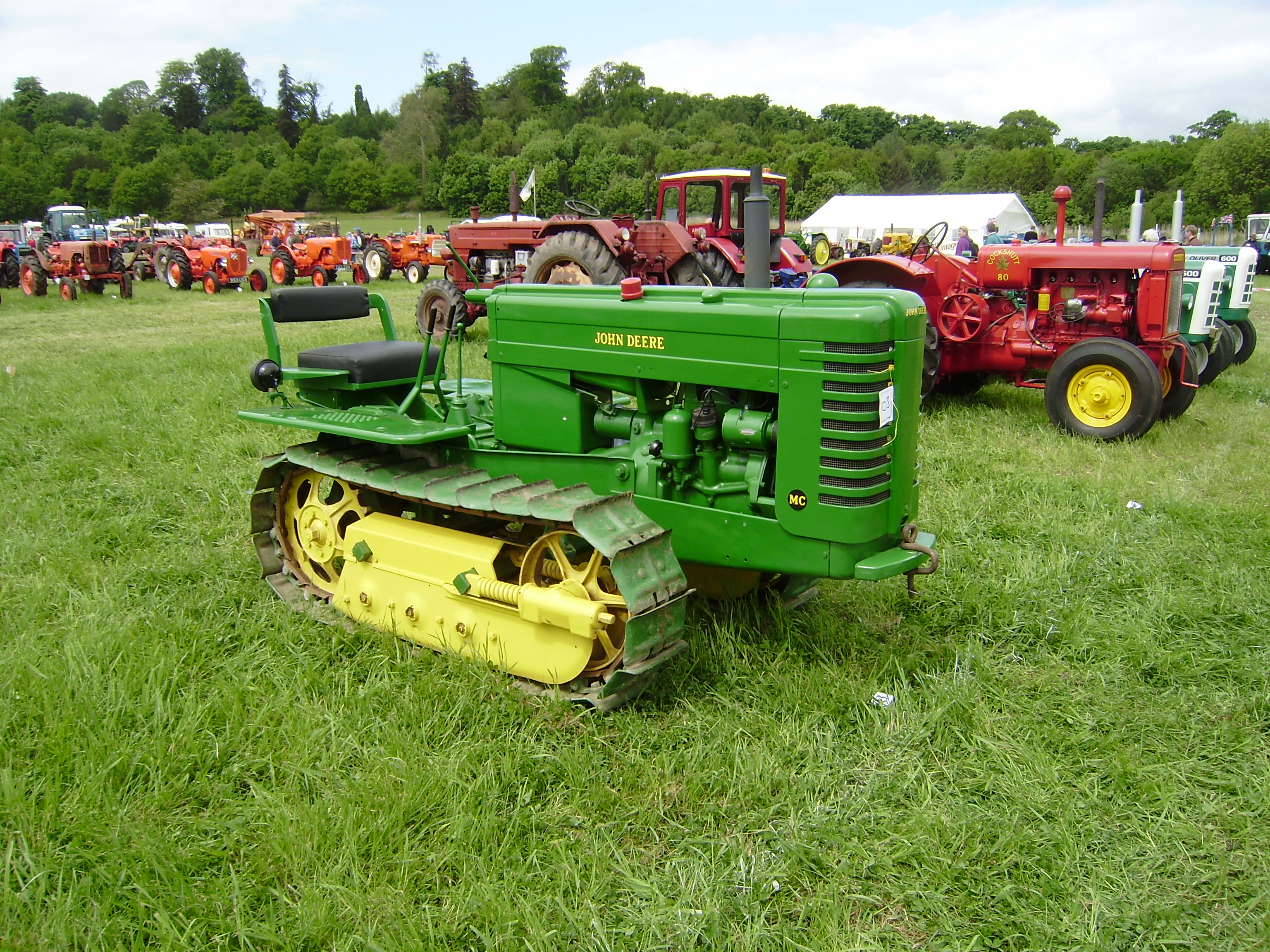 John Deere Lindeman Tractor